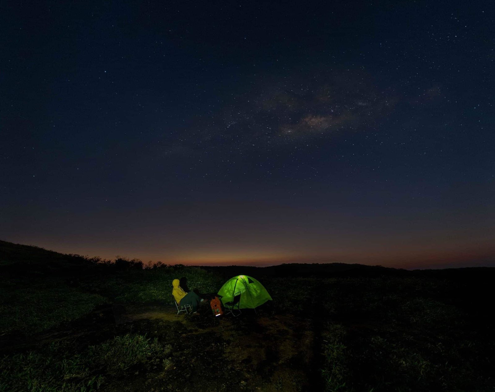 Camping trên đỉnh Pa Thiên