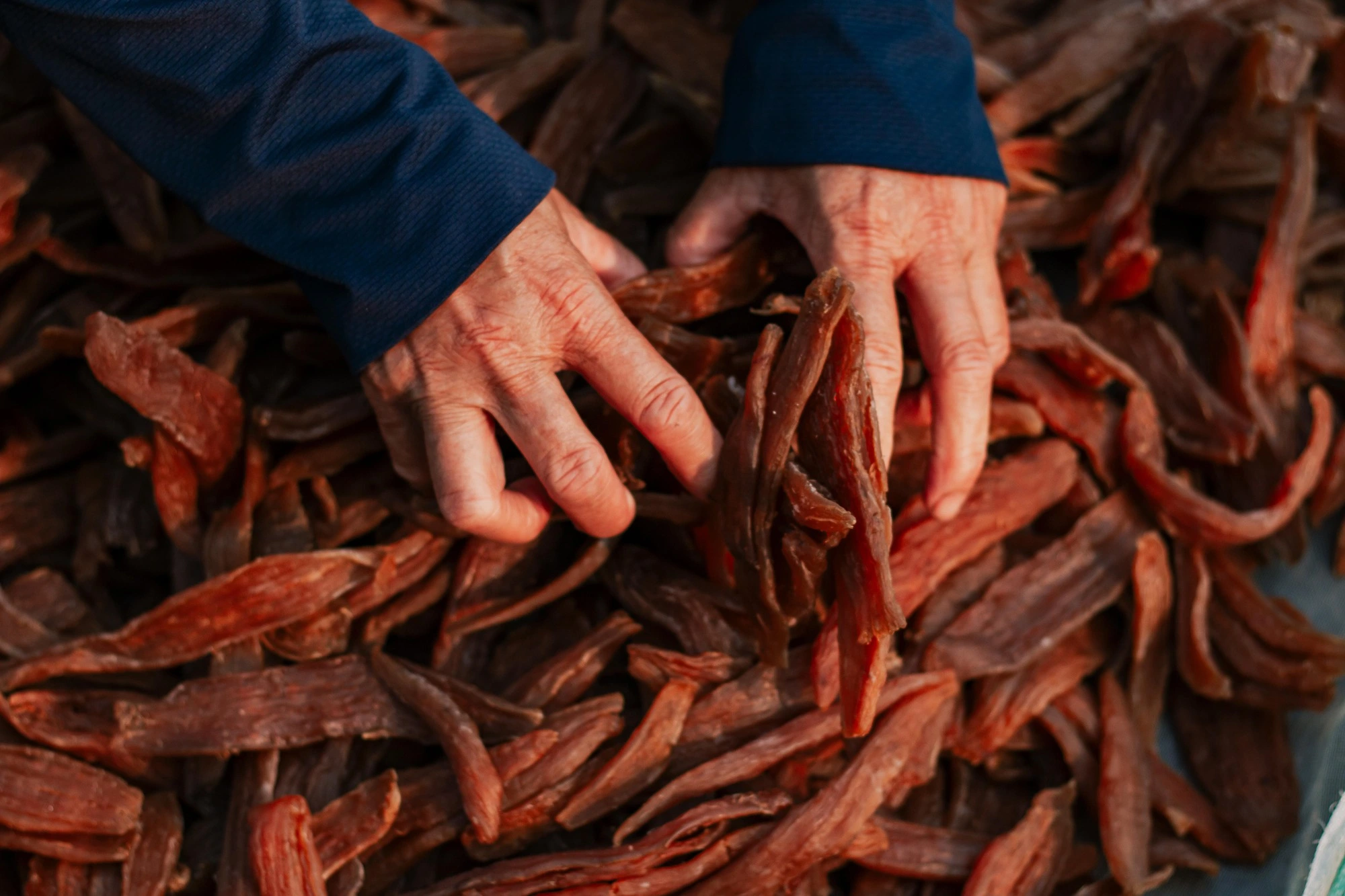 Khoai deo đặc sản Quảng Trị